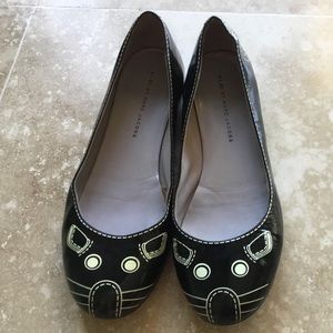 Marc Jacobs patent leather mouse flats